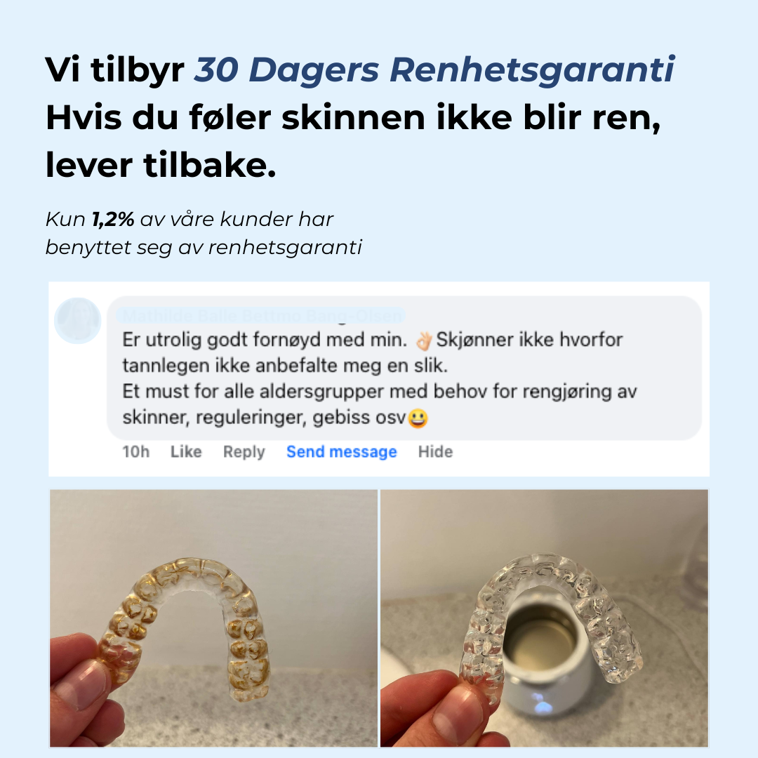 OraPod - Nr 1 anbefalte Ultralydrens for tannskinner