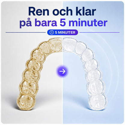 OraPod – Ultraljudsrengörare för tandskenor