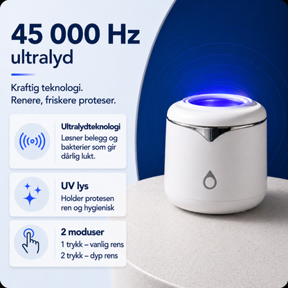 OraPod - Ultralydrens for tannproteser
