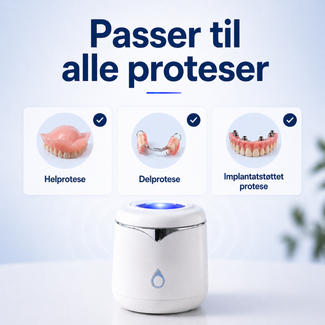 OraPod - Ultralydrens for tannproteser