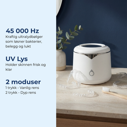 OraPod - Nr 1 anbefalte Ultralydrens for tannskinner